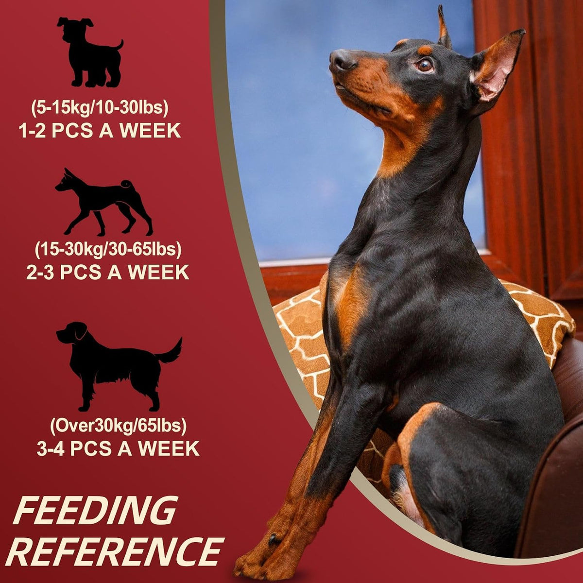Natural flavor dog beefhide rolls demonstrating thick high quality layer