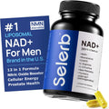 Selerb NAD plus supplements for men front view bottle