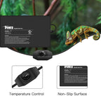 iPower terrarium heat mat showing black rectangular surface