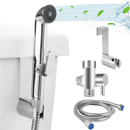 Merkloos hand held bidet sprayer kit front view