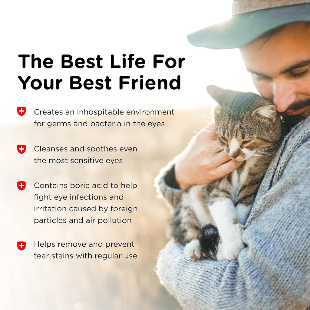 Nutri-Vet feline ophthalmic flush application tip close up