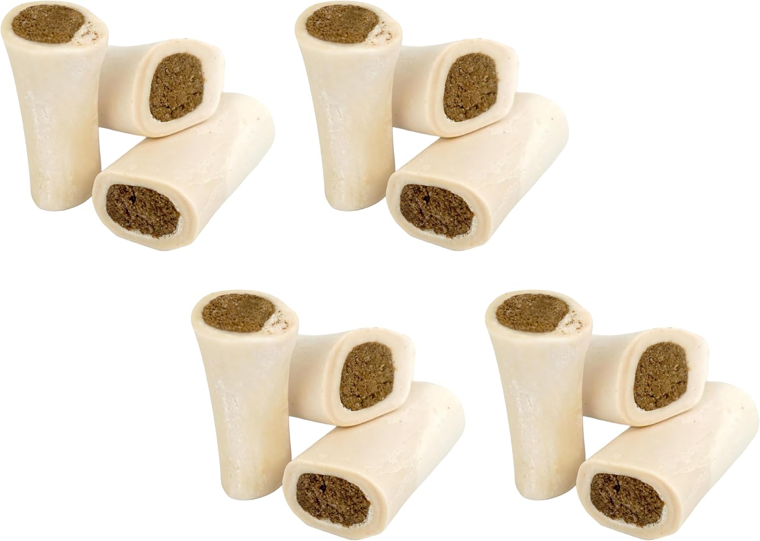 Cadet Stuffed Shin Bone, Long-Lasting Dog Chew Bones for Aggressive Chewers, High Protein Filled Bone Dental Chew for Dogs, Peanut Butter Flavor Filling, 3-4" for Small Dogs, 3 Pack - Image 14
