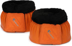 Shires Arma Overreach Fleece Bell Boots - Durable Gum Rubber with SupaFleece Trim and Double Velcro Black/Full - Image 13