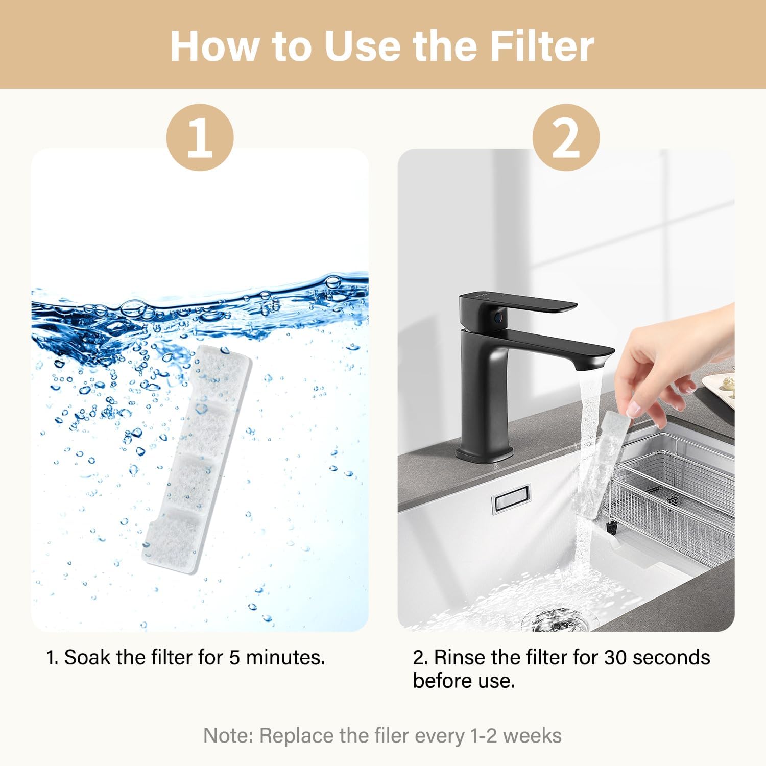 Six layer filtration system breakdown for Sibays Kastty fountain