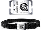 TechMark Dog Tags Personalized for Pets Custom ID Laser Deep Engraving Stainless Steel Ultra Durable, Polished Curved Rectangular Arch, Text ONLY for 3/8" Collars - Image 14