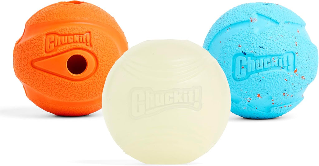 Chuckit! Dog Balls - Interactive Dog Toys, High-Bounce Fetch Ball, Ultra and Rugged Balls, Durable - Size Medium, 2.5-inch Diameter, Set of 3 - Image 9