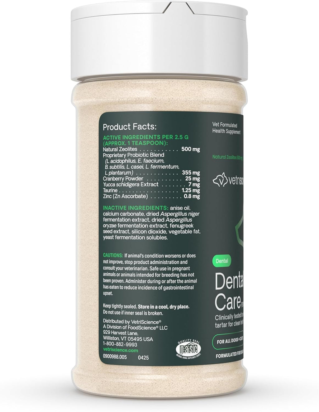 VetriScience Dental Care Powder for Dogs and Cats, 4.2 oz - Image 13