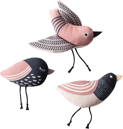 Modern home decor friendly neutral colored fish plush toys for cats by Fringe Studio.