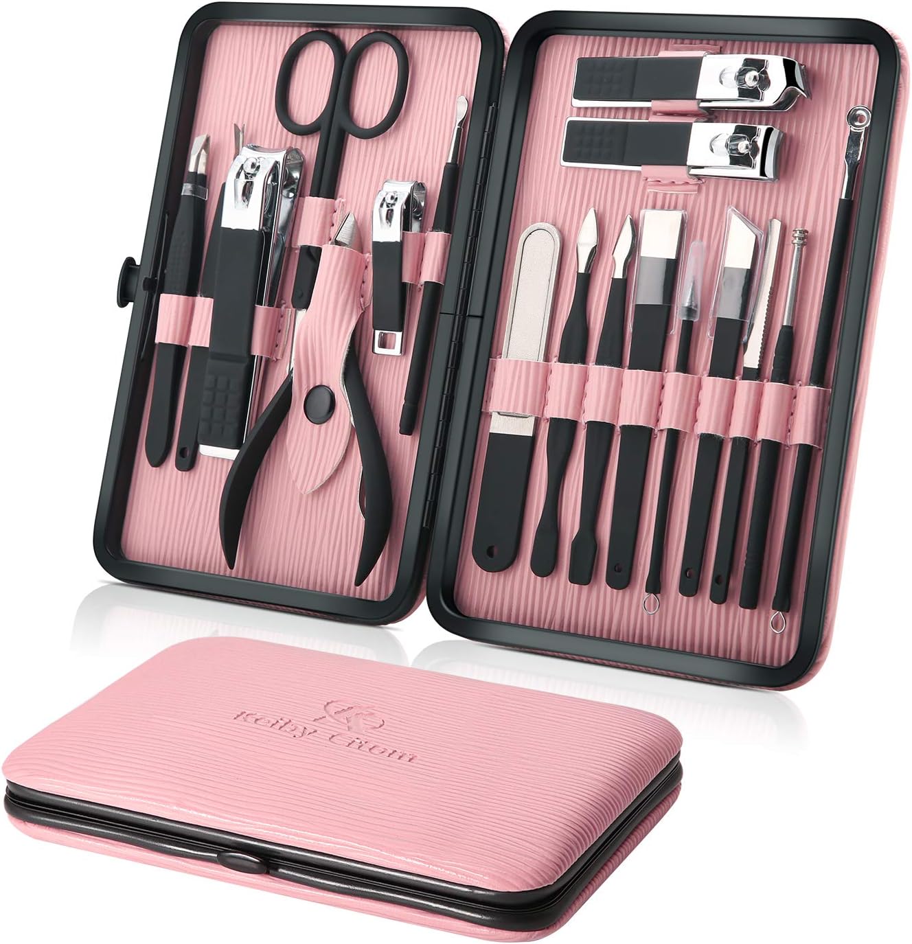Keiby Citom 18 piece manicure set front view