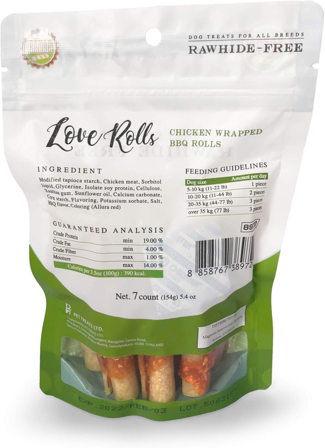 High protein low fat pet rewards for all dog breeds