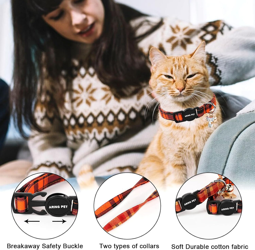 Premium velvet cat accessories by ARING PET highlighting the durable stitching and premium components.