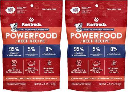 Pawstruck Air Dried Dog Food with Real Beef, Grain-Free, Made in USA, Non-GMO & Vet Recommended, High Protein Limited Ingredient Full-Feed for All Breeds & Ages, 2lb Bag - Image 12
