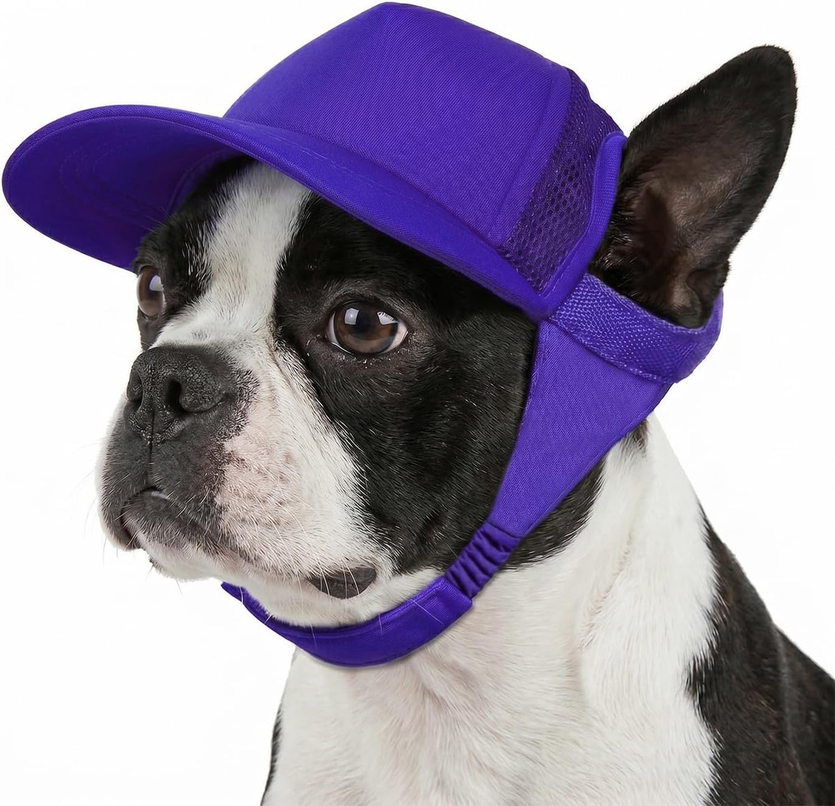 Close up of quick dry fabric on Tuff Pupper cap