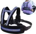 Holiberty Child Motorcycle Safety Harness blue front view