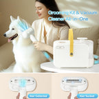 ITBABY five in one pet grooming tools featuring powerful fifteen thousand Pascal suction