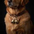 Decorative copper pet bells for cats and dogs