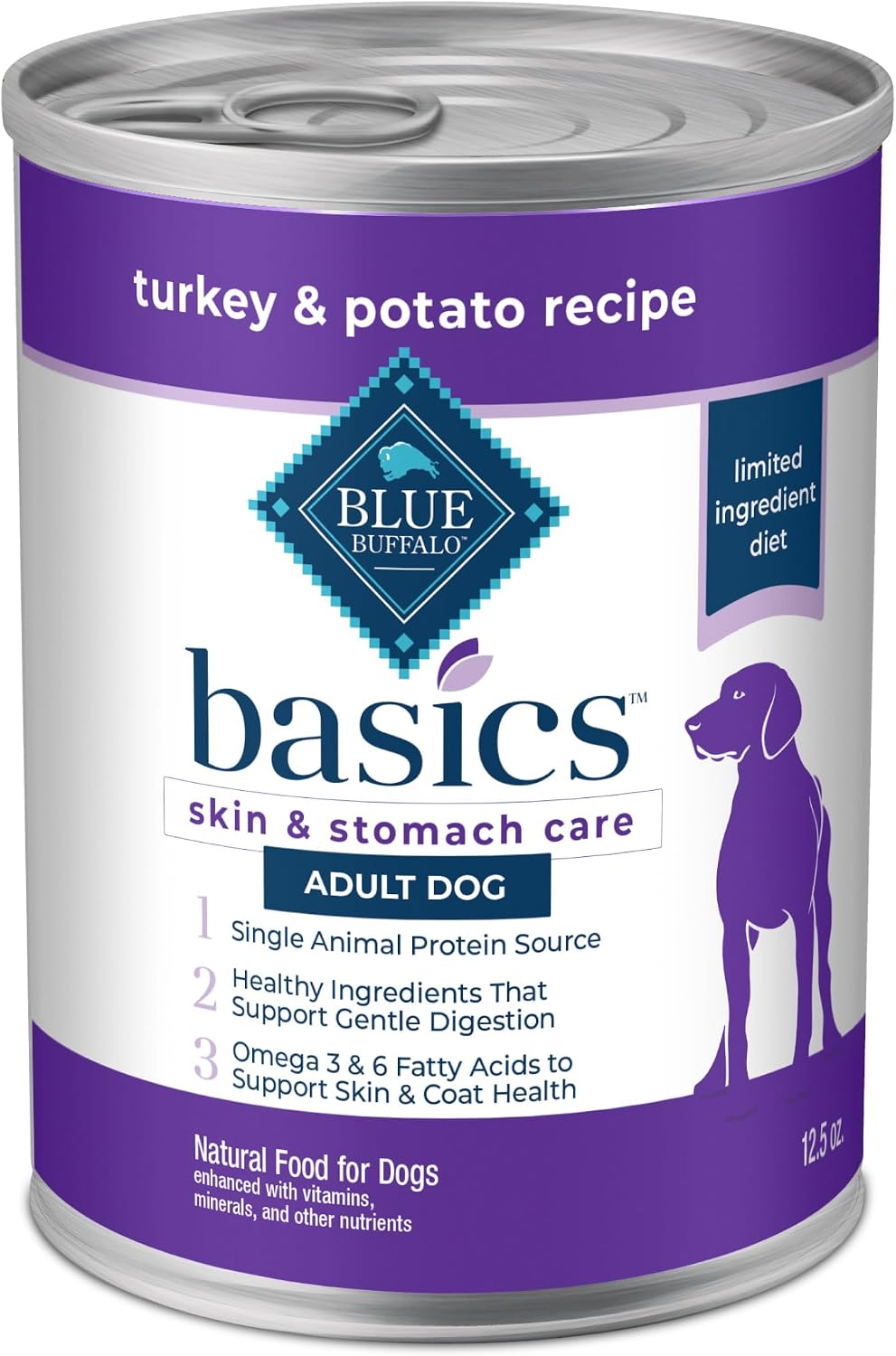 Blue Buffalo Delights Variety Pack Natural Grain Free Wet Dog Food for Small Breed Dogs (Filet Mignon Flavor & New York Strip Flavor) in Gravy with Natural Ingredients, 3.5-oz. Each (12 Cups) - Image 13