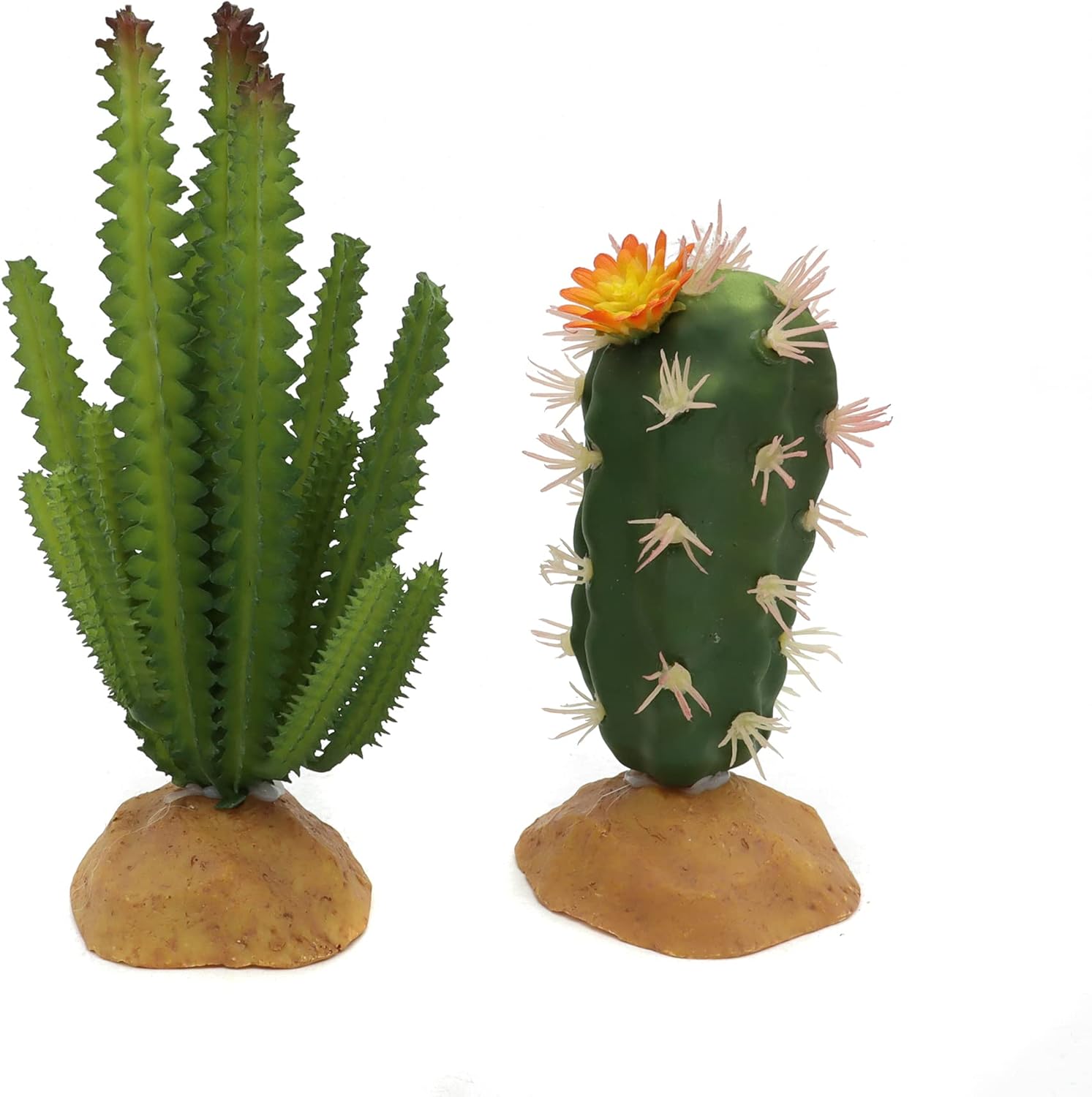 Non-toxic plastic succulent plants for reptile habitat