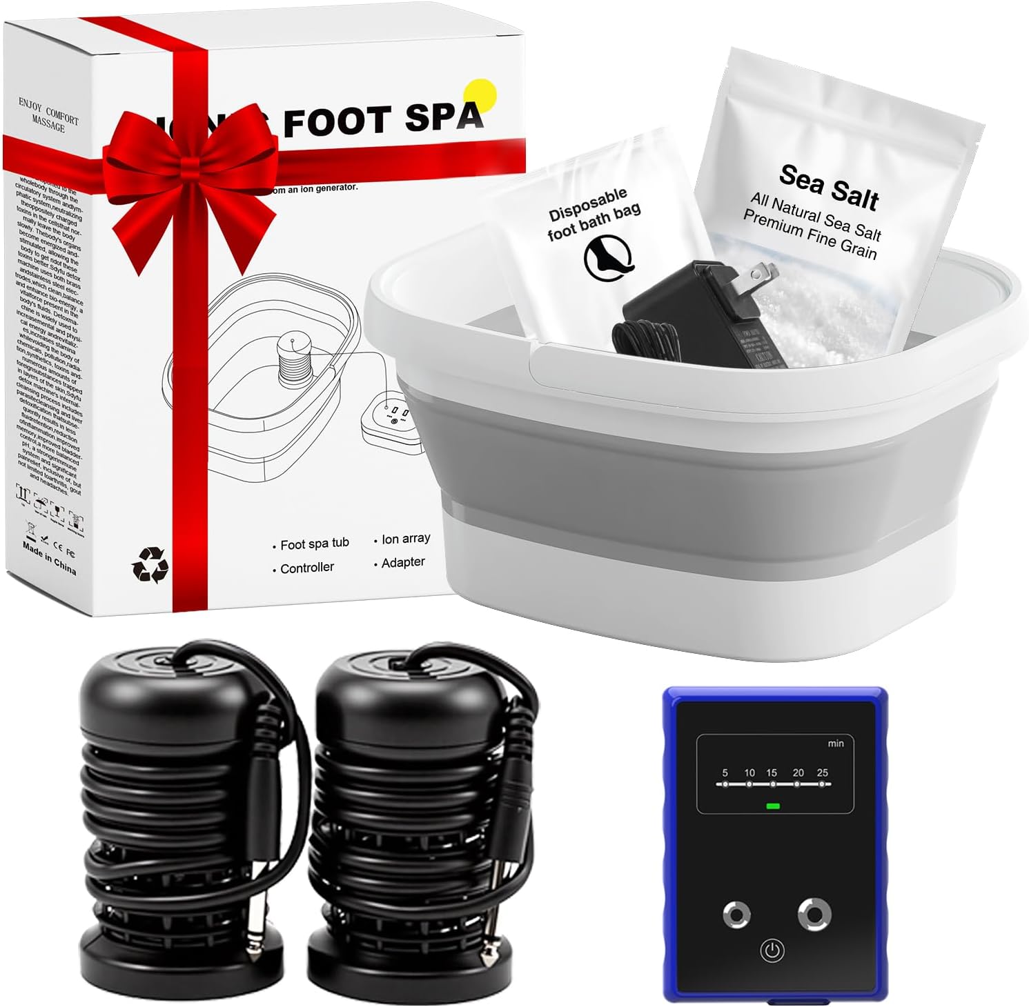 ZhanHao Ionic Foot Bath Detox Machine front view
