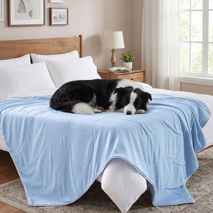 Zomisia moisture wicking travel cooling blanket for dogs