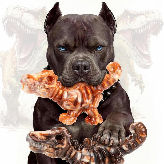 ChienBox DinoBone 2-Pack tough nylon chew toys for dogs