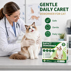 Natural herbal formula cat deworming tablets ingredients breakdown and benefits chart.