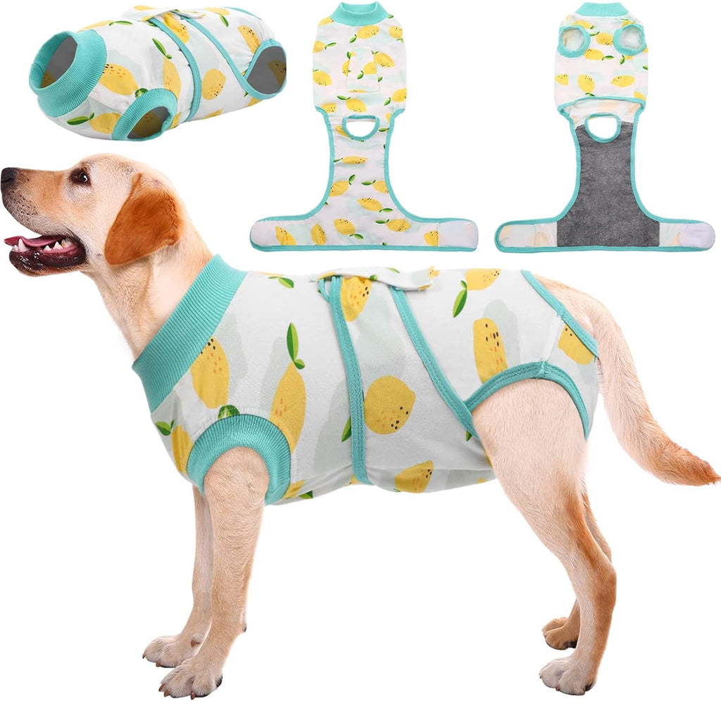 Kuoser Recovery Suit for Dogs Cats After Surgery, Professional Pet Recovery Shirt Dog Abdominal Wounds Bandages, Substitute E-Collar & Cone,Prevent Licking Dog Onesies Pet Surgery Recovery Suit - Image 13
