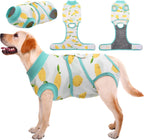Kuoser Recovery Suit for Dogs Cats After Surgery, Professional Pet Recovery Shirt Dog Abdominal Wounds Bandages, Substitute E-Collar & Cone,Prevent Licking Dog Onesies Pet Surgery Recovery Suit - Image 13