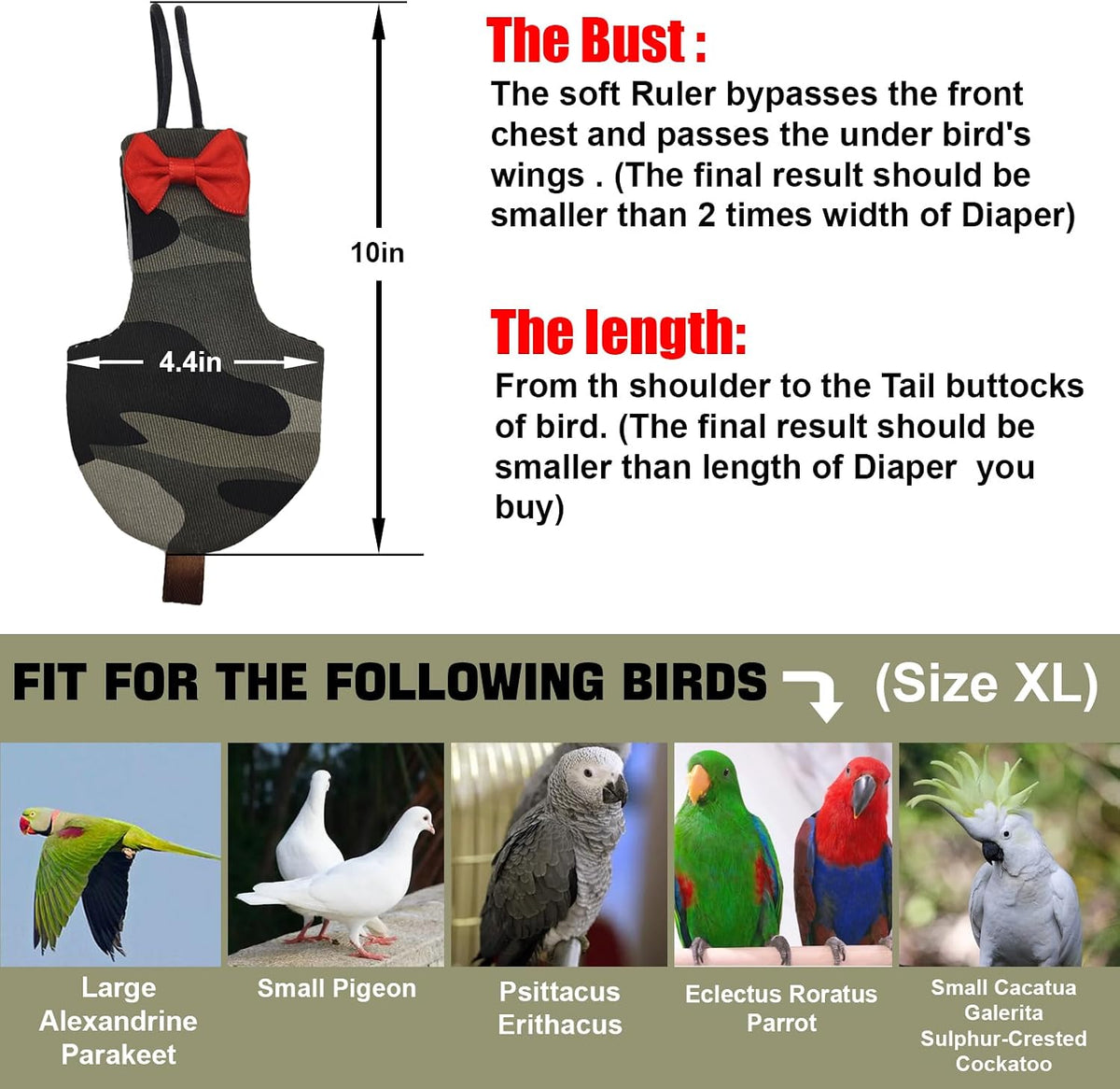 XQIGI breathable cotton parrot diaper fabric texture