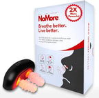 Original NoMore red light therapy for nose front view USB rechargeable LED device