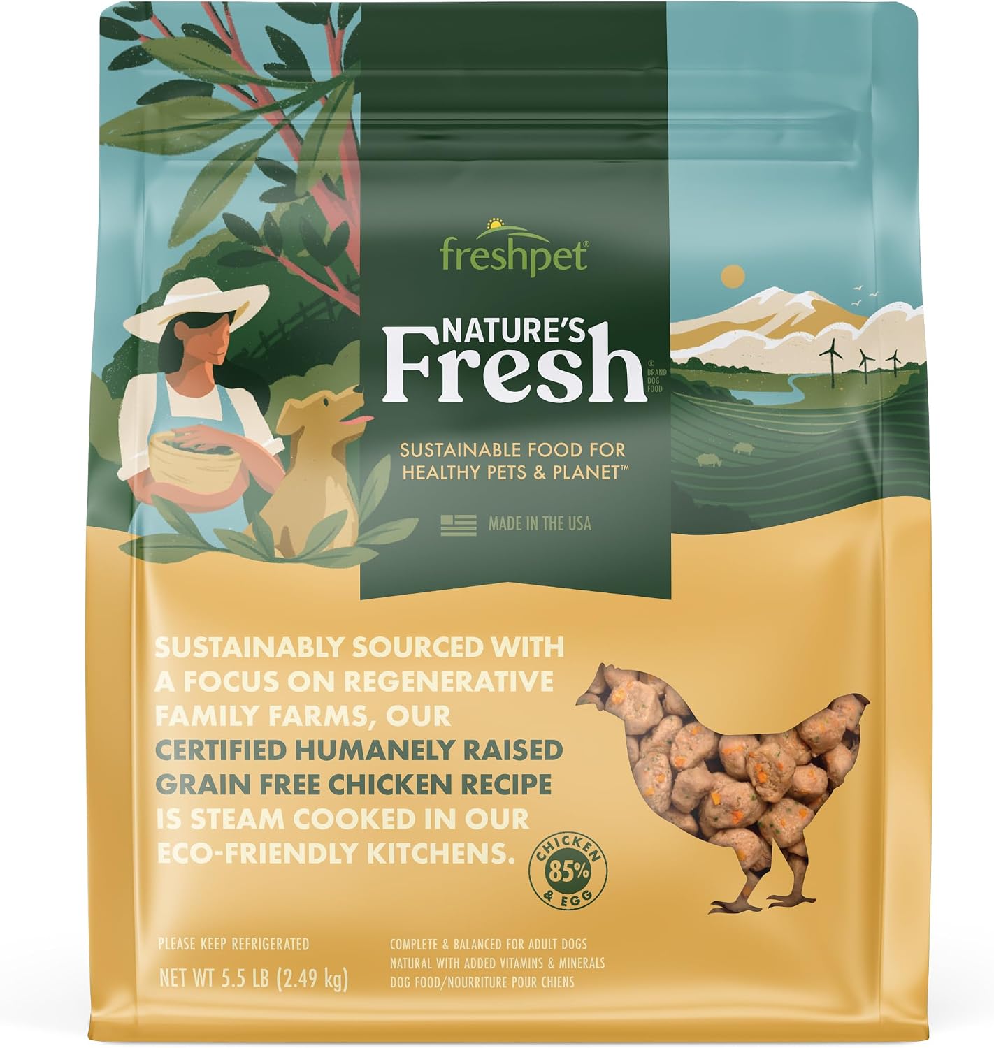 Freshpet, Dog Food Natures Fresh Turkey Recipe, 80 Ounce - Image 12