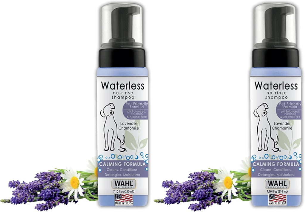 Wahl USA Pet Friendly Waterless No Rinse Shampoo for Animals - Lavender & Chamomile Scented - Cleaning, Conditioning, Detangling, & Moisturizing Shampoo for Dogs - 7.1 Oz - Model 820014A - Image 9