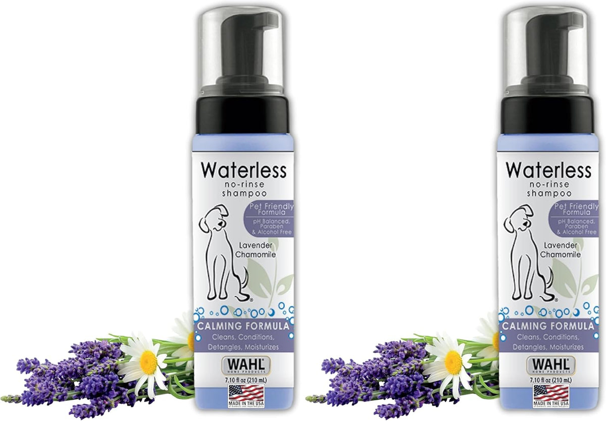 Wahl USA Pet Friendly Waterless No Rinse Shampoo for Animals - Lavender & Chamomile Scented - Cleaning, Conditioning, Detangling, & Moisturizing Shampoo for Dogs - 7.1 Oz - Model 820014A - Image 9