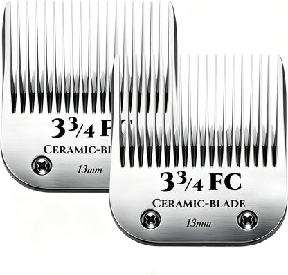Dog Grooming Replacement Blades Compatible with Andis Dog Clipper, Dog Clipper Blades Compatible with Oster A5,Wahl KM-10 Series Dog Clipper,7FC Blades (3.2mm) - Image 13