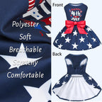 Flexible sleeve design on the XPUDAC dog dress for easy pet wearing
