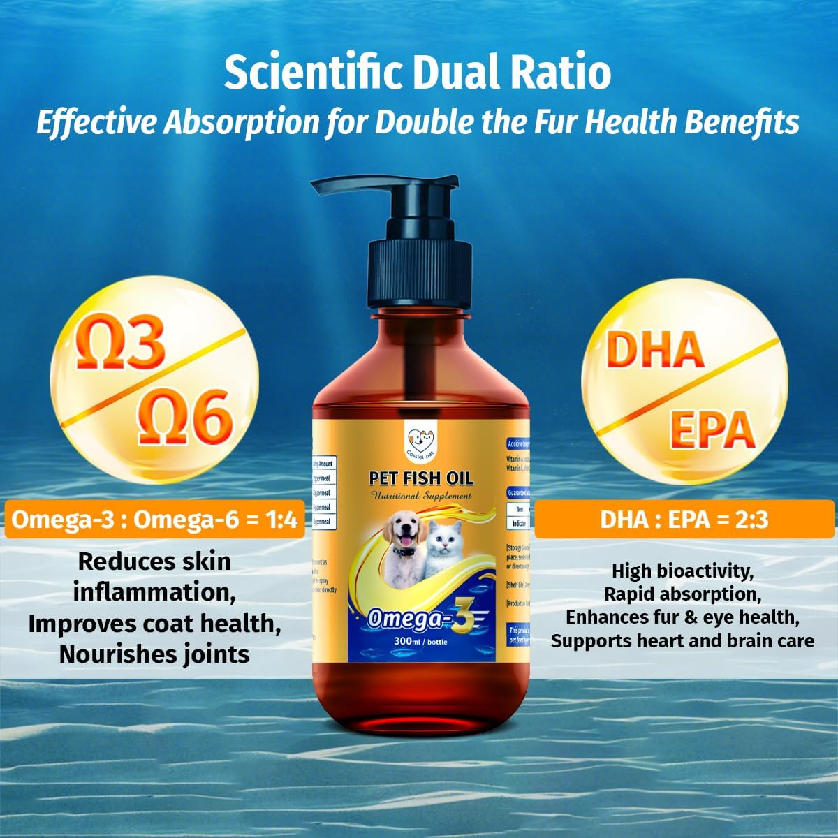 Pet Honesty salmon fish oil nutritional facts and dosage guide