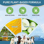Dog training behavior aid spray bottle label details