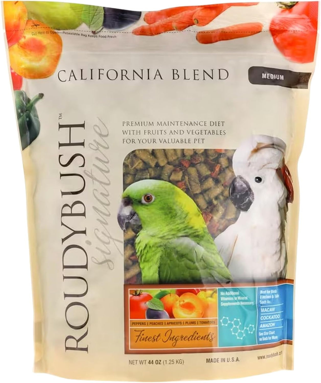 RoudyBush California Blend Bird Food, Mini Pellets, 44 oz - Image 13