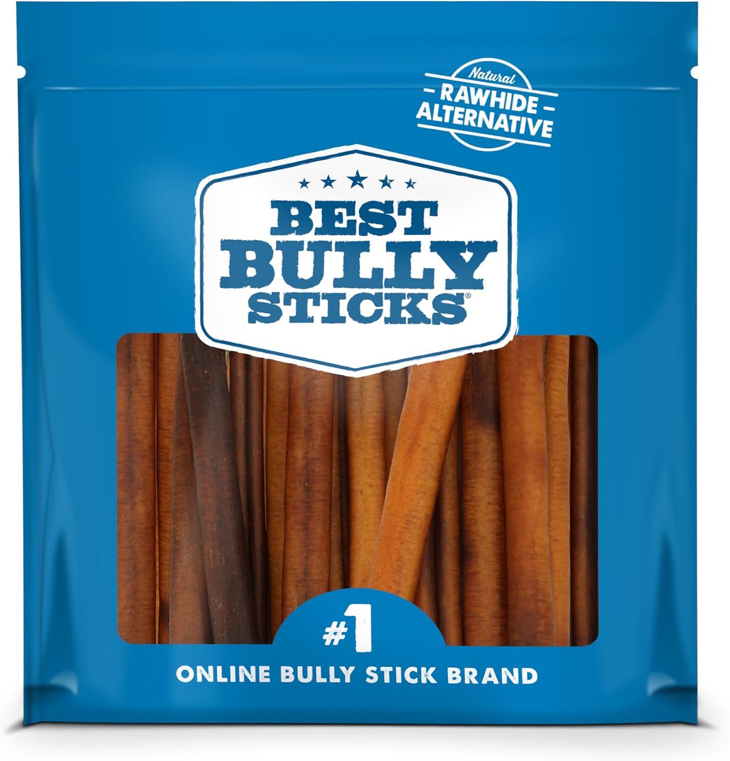 Best Bully Sticks 6 Inch Bully Sticks for Dogs - 5 Count (Pack of 1) - Natural, Easily Digestible, Grass-Fed Beef, Grain and Rawhide Free - Trial Size - Image 11