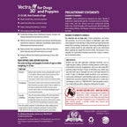 Topical flea and tick spot treatment for dogs 21 to 55 pounds