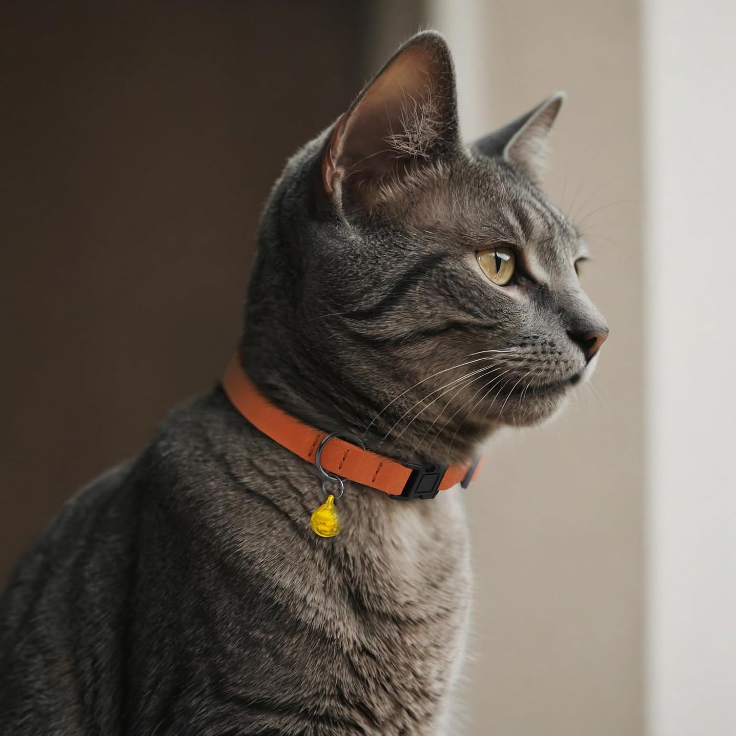 BUDKAS authentic leather pet accessory highlighting the flexible soft inner strap material