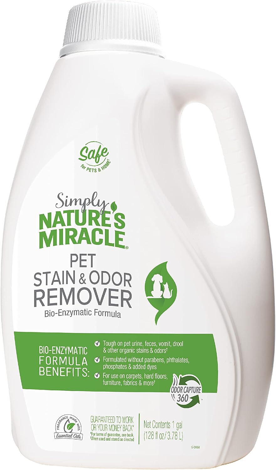 Nature's Miracle Simply Pet Stain and Odor Remover spray head detail