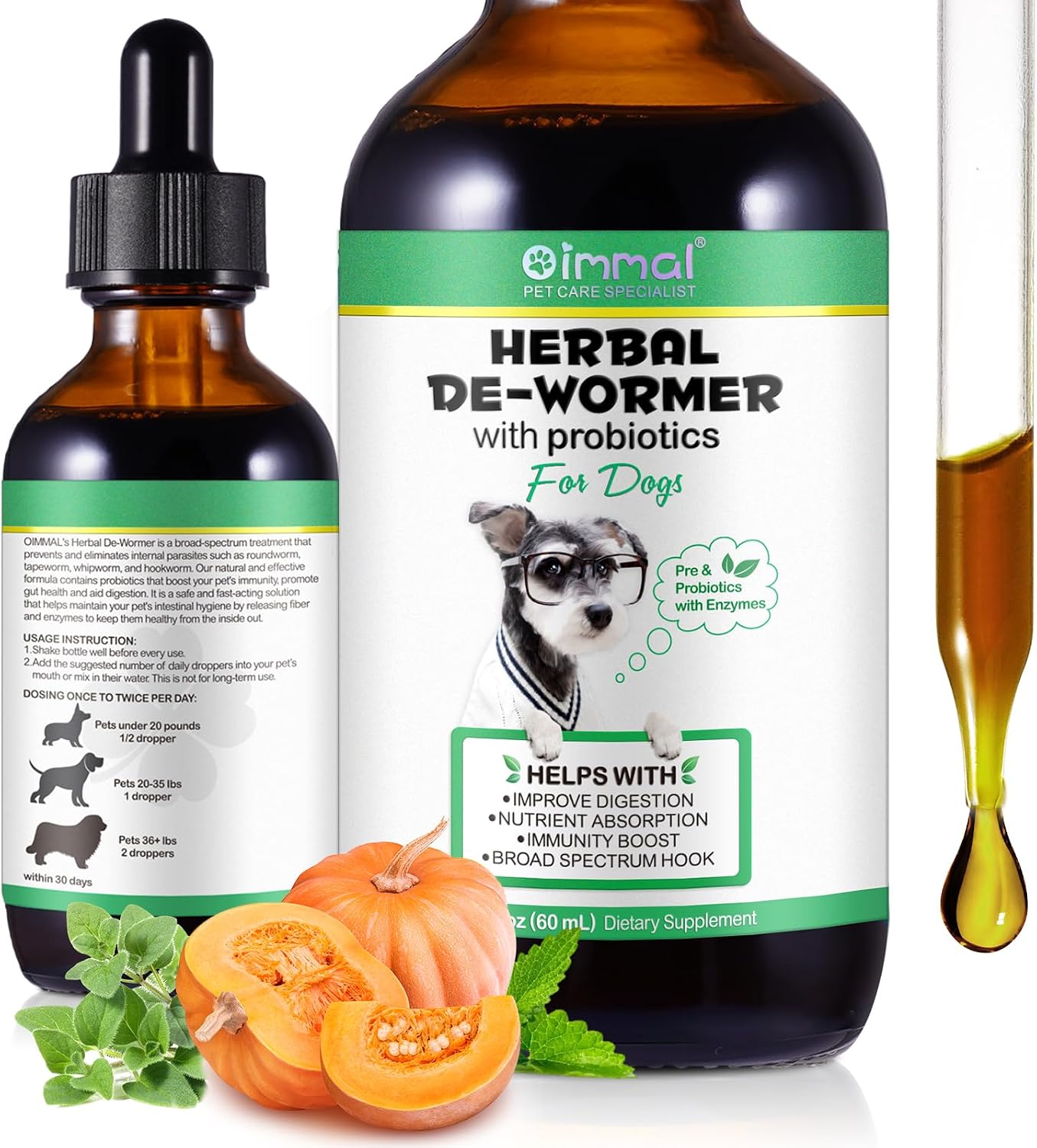 Specifically Formulated for Cats, Cats Natural Broad Spectrum Treatment, Herbal Cleanse, Digestive Support for All Cat Breeds, Gut Health, Puppy & Kitten, Supplement Drops - Image 9