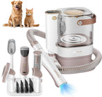 Mavpet Dog Grooming Kit and Vacuum front view showcasing the complete pet hair suction system.