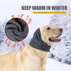 Detailed view of breathable fabric on Johnbolin dog snood
