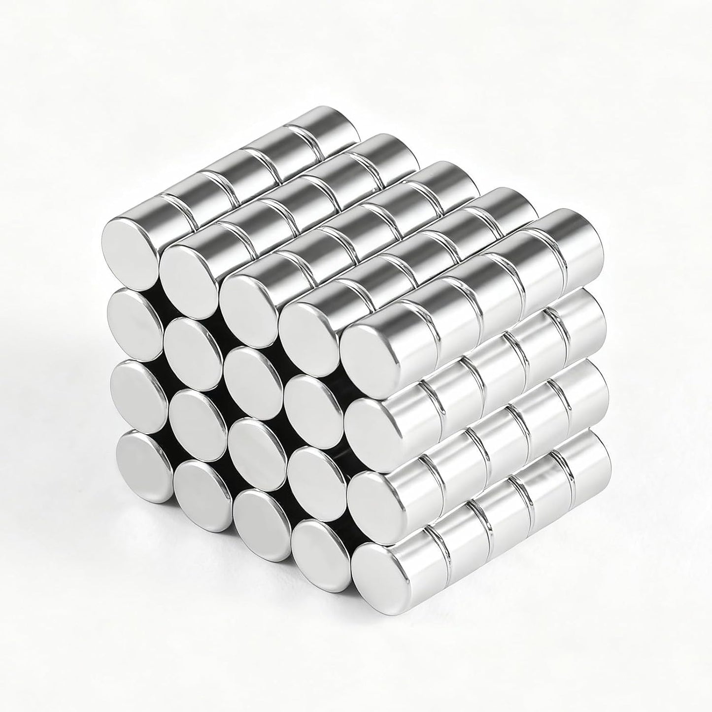Xeaohesy 100 pieces mini round magnets front view