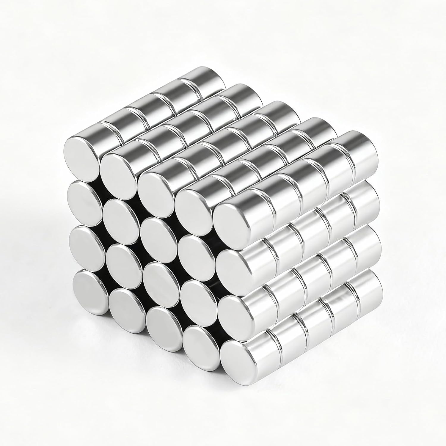 Xeaohesy 100 pieces mini round magnets front view