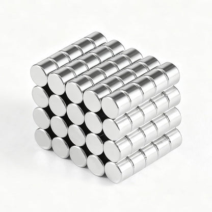 Xeaohesy 100 pieces mini round magnets front view