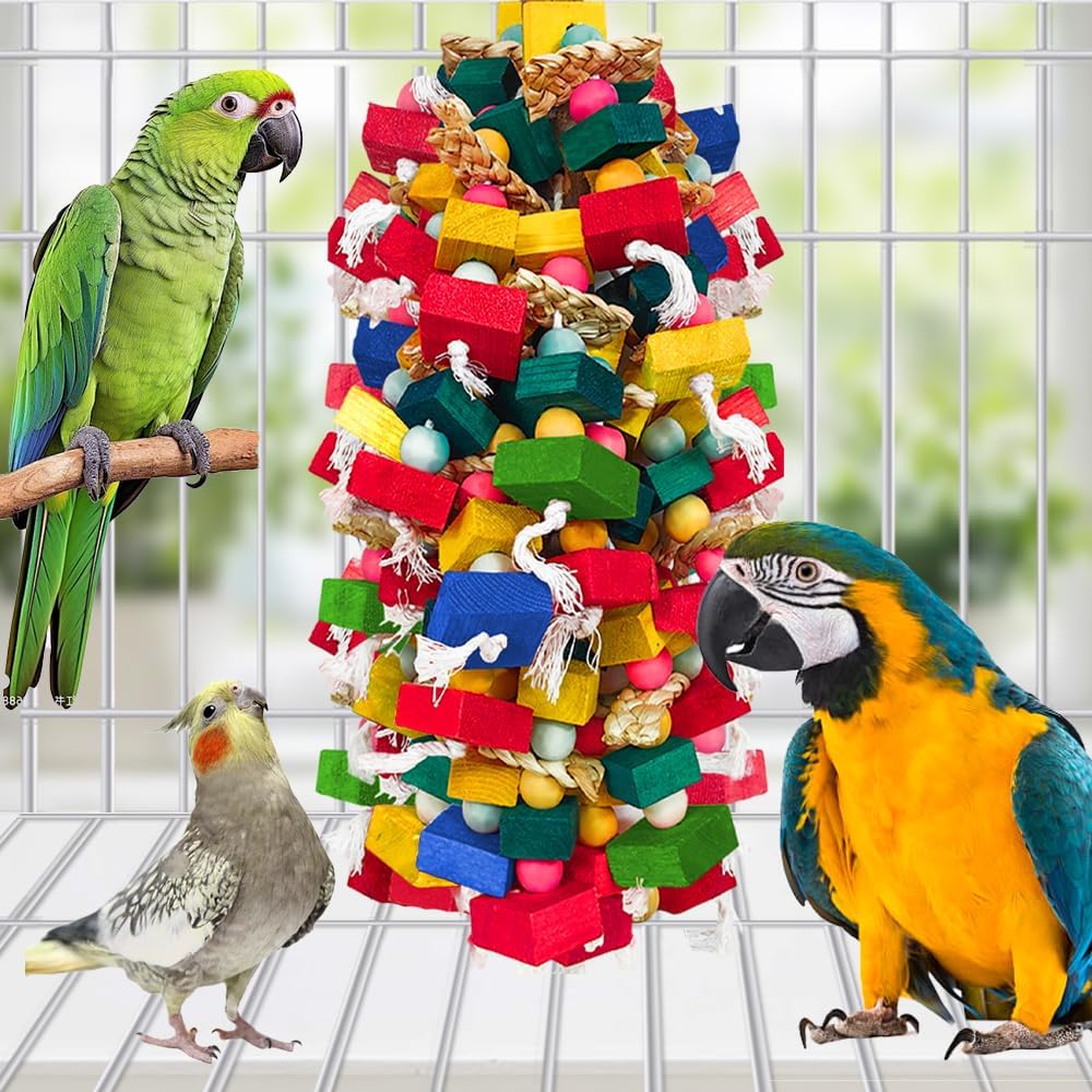 HZDZ LCPAW large bird toy hanging hook detail