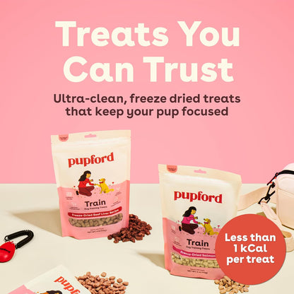 Pupford beef liver dog rewards over 475 low calorie training bites